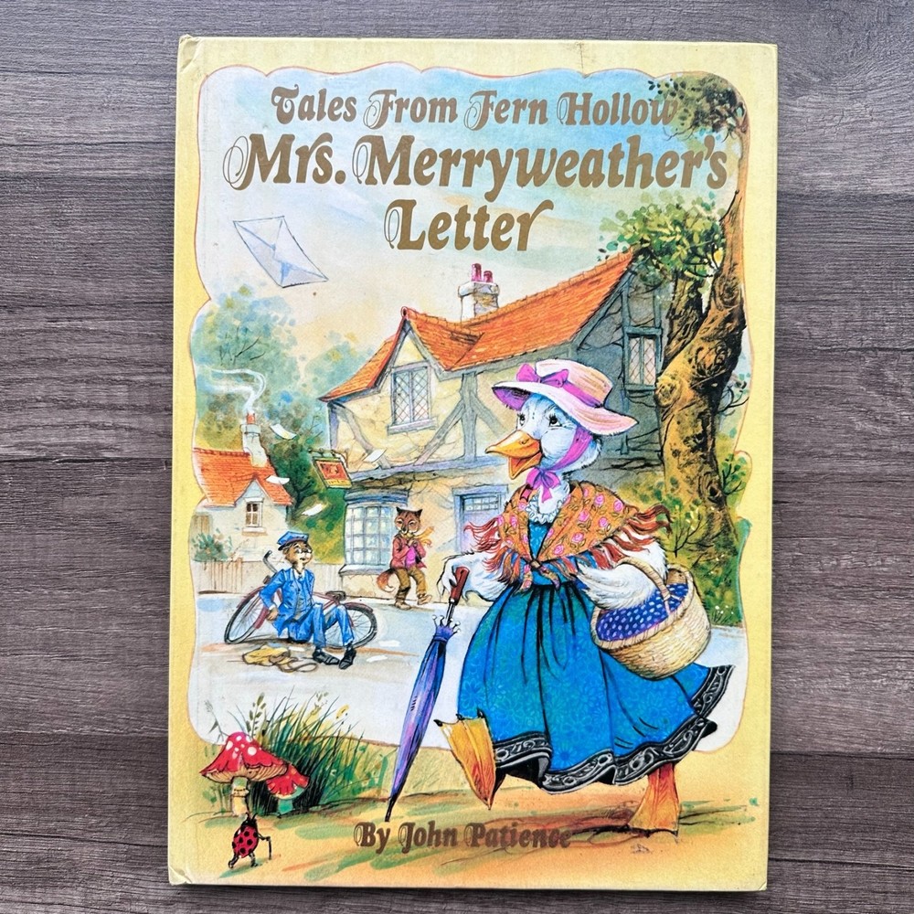 Vintage Children's Book Tales from Fern Hallow Mrs Merryweather's Letter